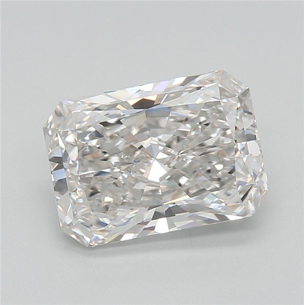 2.55ct G VVS2 Rare Carat Ideal Cut Radiant Lab Grown Diamond