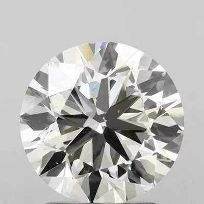 3.12ct J VS1 Very Good Cut Round Lab Grown Diamond