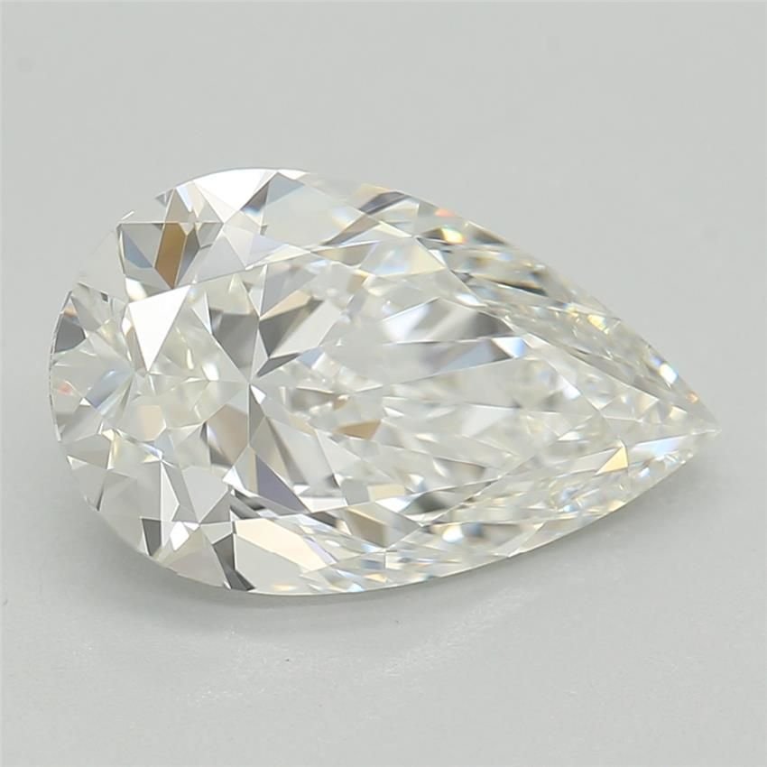 1.42ct F VVS1 Rare Carat Ideal Cut Pear Lab Grown Diamond