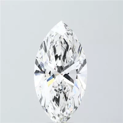 6.56ct F VVS2 Rare Carat Ideal Cut Marquise Lab Grown Diamond
