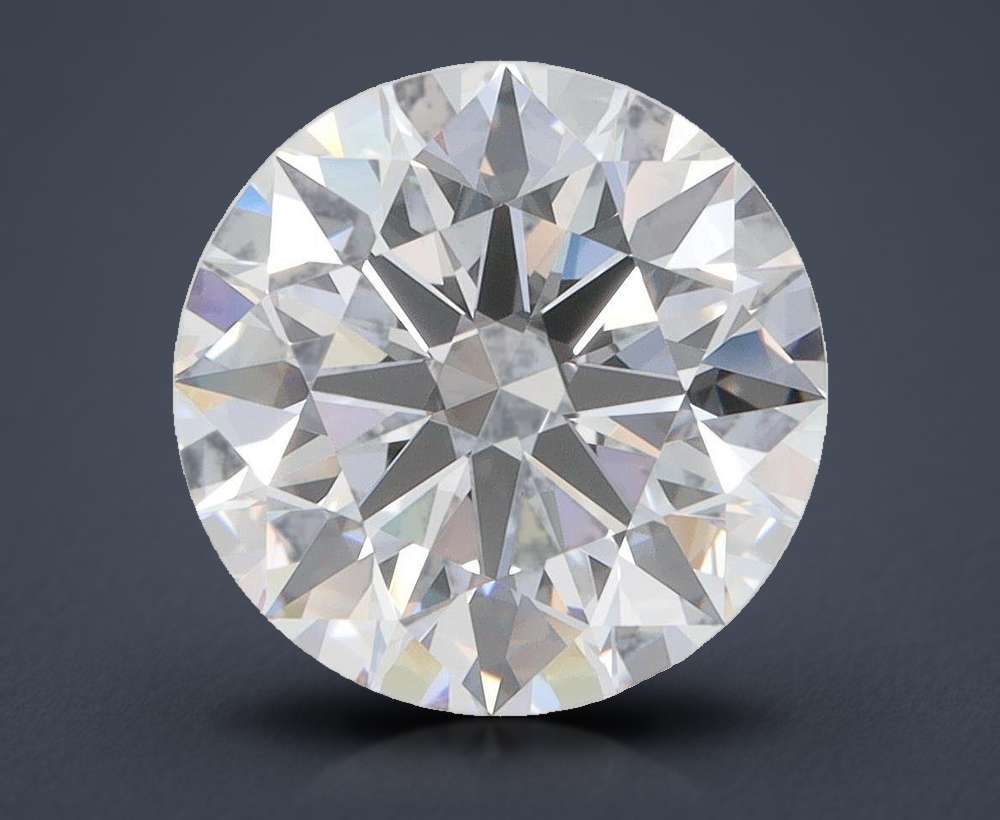 4.31ct E VVS1 Rare Carat Ideal Cut Round Lab Grown Diamond