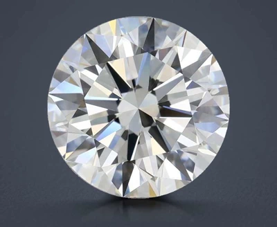 2.20ct J VVS2 Rare Carat Ideal Cut Round Diamond