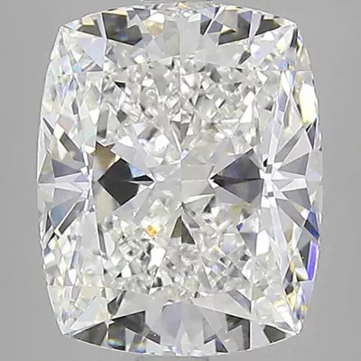 10.06ct F VVS2 Rare Carat Ideal Cut Cushion Lab Grown Diamond