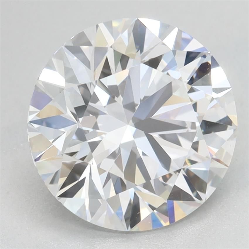 2.79ct D VVS1 Rare Carat Ideal Cut Round Lab Grown Diamond
