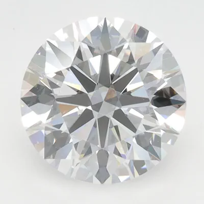 2.31ct D VVS2 Rare Carat Ideal Cut Round Lab Grown Diamond