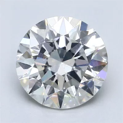 2.06ct I SI2 Rare Carat Ideal Cut Round Diamond
