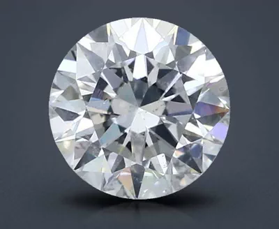 2.06ct I SI2 Rare Carat Ideal Cut Round Diamond