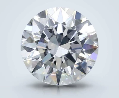 2.06ct I SI2 Rare Carat Ideal Cut Round Diamond