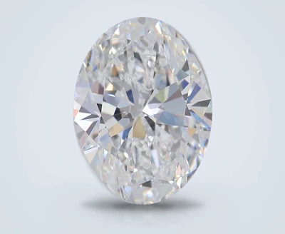 2.05ct D VVS2 Rare Carat Ideal Cut Oval Lab Grown Diamond