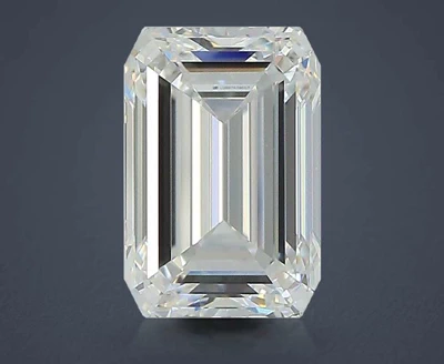 2.02ct E VVS1 Rare Carat Ideal Cut Emerald Lab Grown Diamond