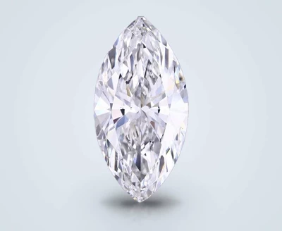 6.11ct F VS2 Rare Carat Ideal Cut Marquise Lab Grown Diamond