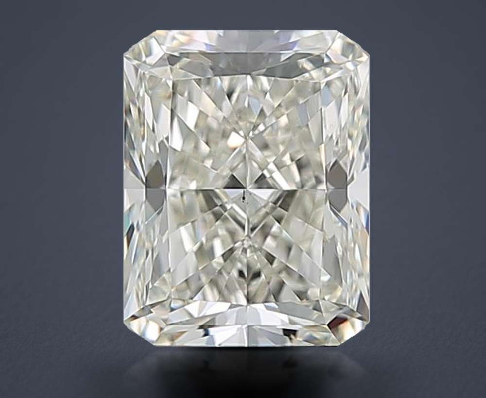 1.40ct K VS2 Rare Carat Ideal Cut Radiant Diamond