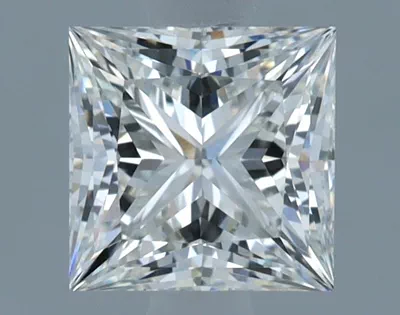 1.21ct H VS2 Rare Carat Ideal Cut Princess Lab Grown Diamond