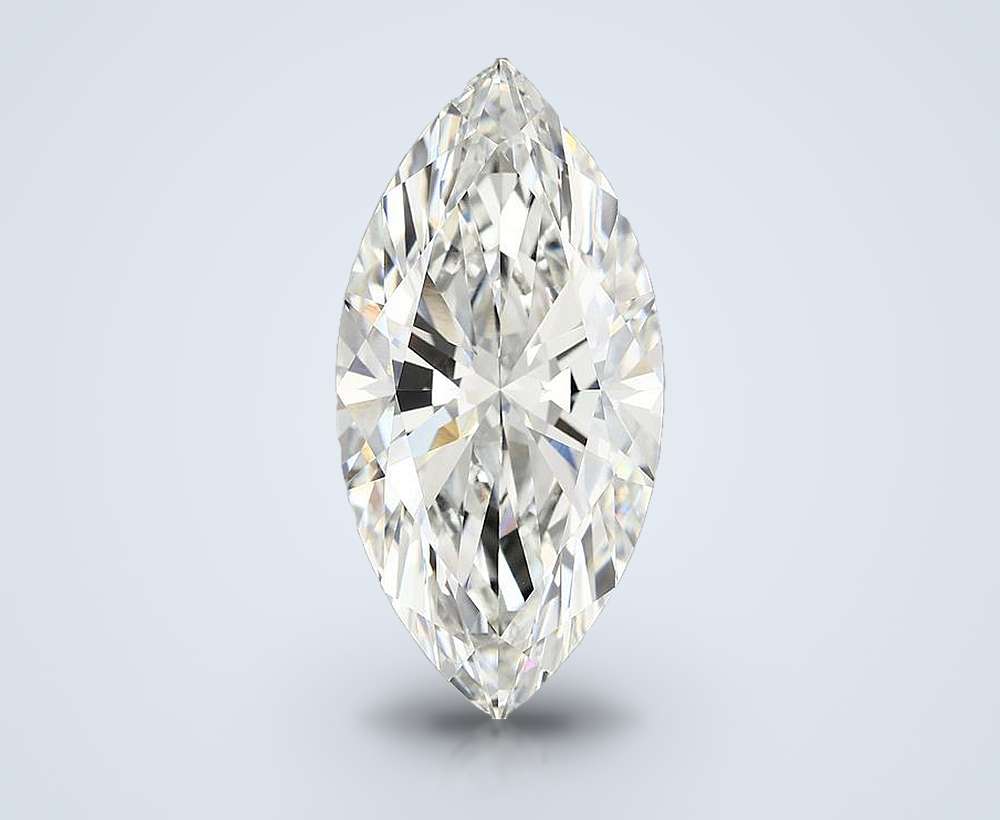12.03ct F VVS2 Rare Carat Ideal Cut Marquise Lab Grown Diamond