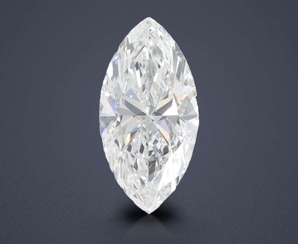 2.09ct D IF Rare Carat Ideal Cut Marquise Lab Grown Diamond