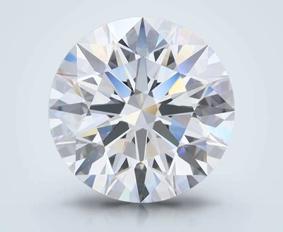 5.55ct F IF Rare Carat Ideal Cut Round Lab Grown Diamond