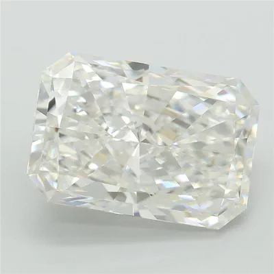 5.55ct F VVS2 Rare Carat Ideal Cut Radiant Lab Grown Diamond