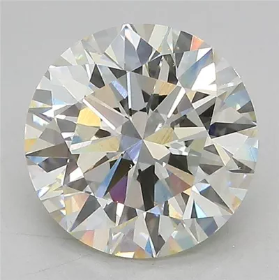 3.03ct J VS1 Rare Carat Ideal Cut Round Lab Grown Diamond