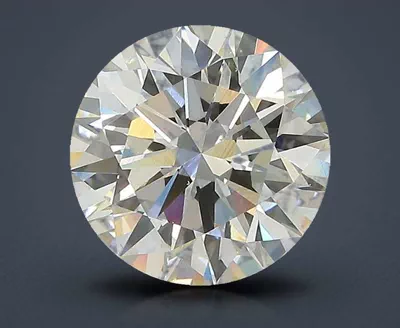 3.03ct J VS1 Rare Carat Ideal Cut Round Lab Grown Diamond