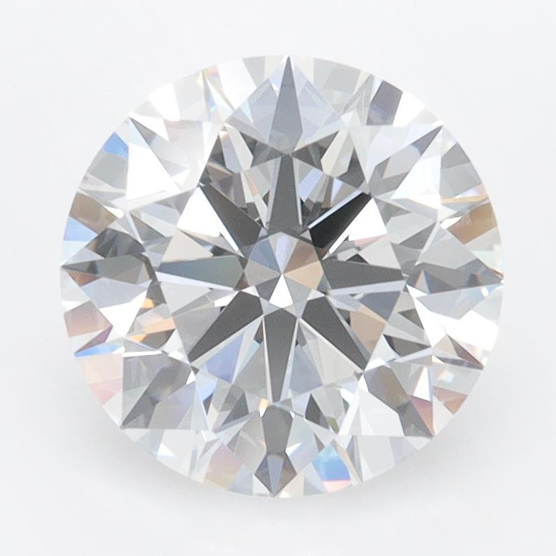 2.54ct D VVS1 Rare Carat Ideal Cut Round Lab Grown Diamond