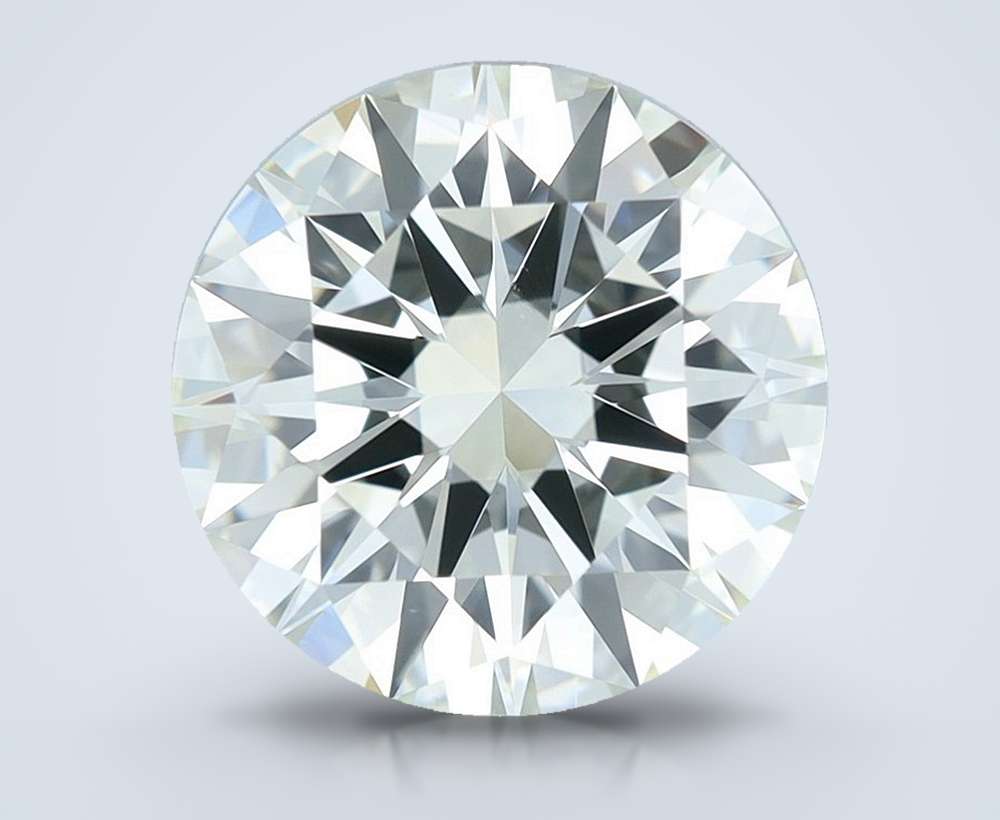 3.70ct J VS1 Excellent Cut Round Diamond