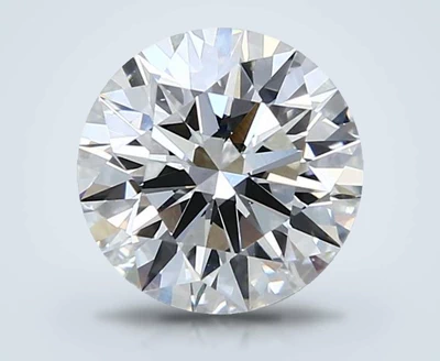 2.02ct F VVS2 Rare Carat Ideal Cut Round Lab Grown Diamond