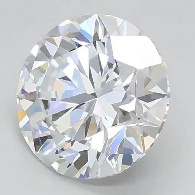 1.08ct D VVS2 Rare Carat Ideal Cut Round Lab Grown Diamond