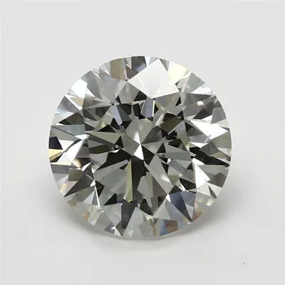 2.58ct K VVS2 Rare Carat Ideal Cut Round Diamond