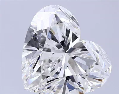 10.04ct F VS1 Rare Carat Ideal Cut Heart Lab Grown Diamond