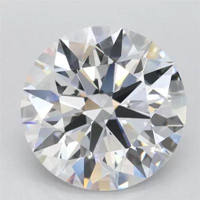2.49ct D FL Rare Carat Ideal Cut Round Lab Grown Diamond