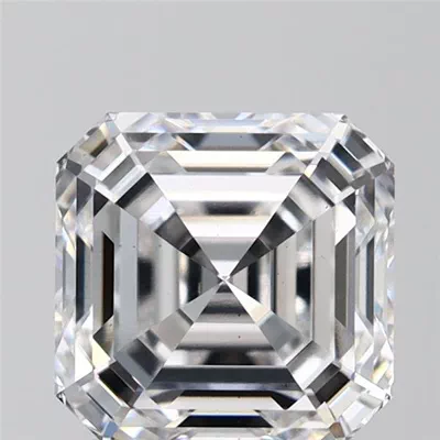 1.83ct D VS1 Rare Carat Ideal Cut Asscher Lab Grown Diamond