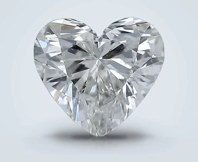 0.91ct K SI2 Rare Carat Ideal Cut Heart Diamond