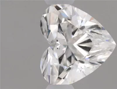 0.60ct H SI2 Rare Carat Ideal Cut Heart Diamond