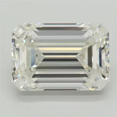 5.04ct G VS1 Very Good Cut Emerald Lab Grown Diamond