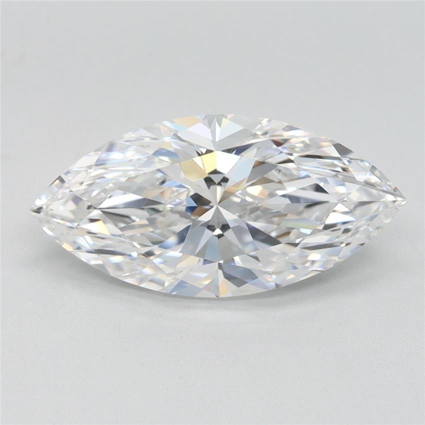 2.16ct D FL Very Good Cut Marquise Lab Grown Diamond