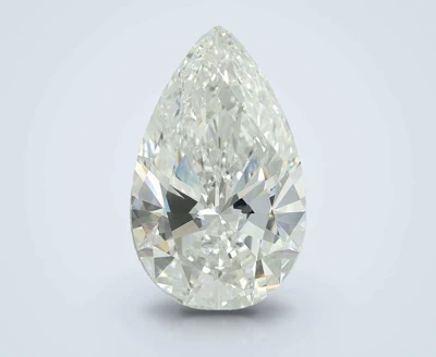 10.04ct F VVS2 Rare Carat Ideal Cut Pear Lab Grown Diamond