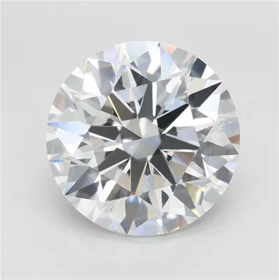 4.09ct F VVS2 Rare Carat Ideal Cut Round Lab Grown Diamond