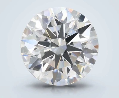 4.09ct F VVS2 Rare Carat Ideal Cut Round Lab Grown Diamond