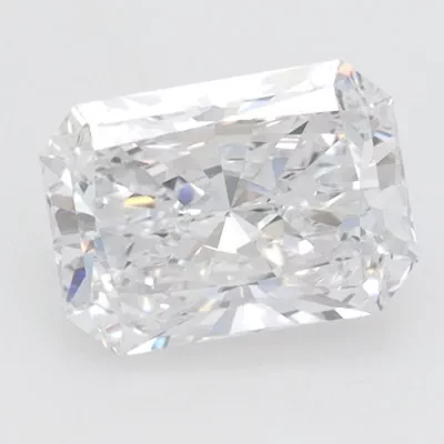 1.09ct D VVS1 Rare Carat Ideal Cut Radiant Lab Grown Diamond