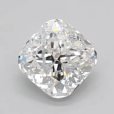 2.09ct D VVS1 Rare Carat Ideal Cut Cushion Lab Grown Diamond