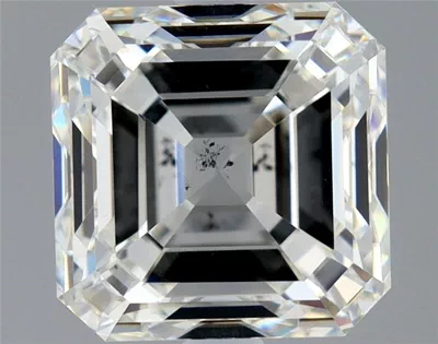 2.50ct I SI1 Rare Carat Ideal Cut Asscher Diamond