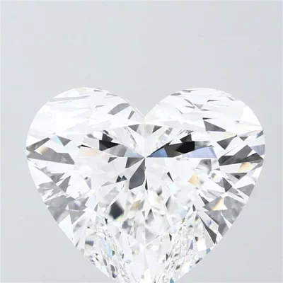 8.07ct E VVS2 Rare Carat Ideal Cut Heart Lab Grown Diamond