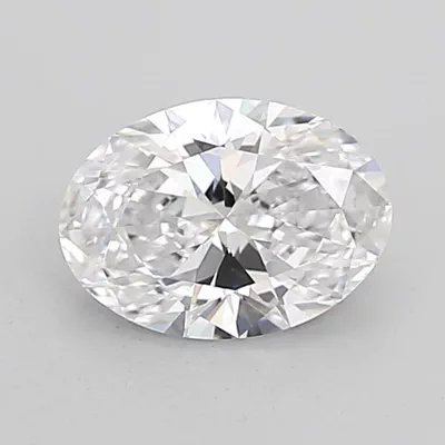 1.04ct D VVS2 Rare Carat Ideal Cut Oval Lab Grown Diamond