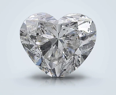 2.01ct G SI2 Rare Carat Ideal Cut Heart Diamond