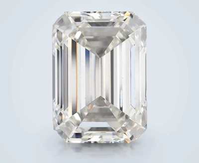 15.56ct H VS2 Rare Carat Ideal Cut Emerald Lab Grown Diamond