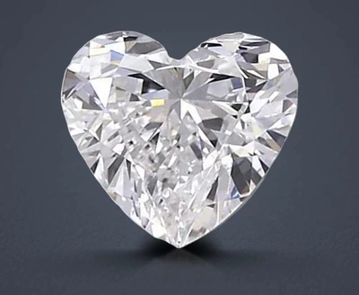 1.01ct D VS1 Rare Carat Ideal Cut Heart Lab Grown Diamond