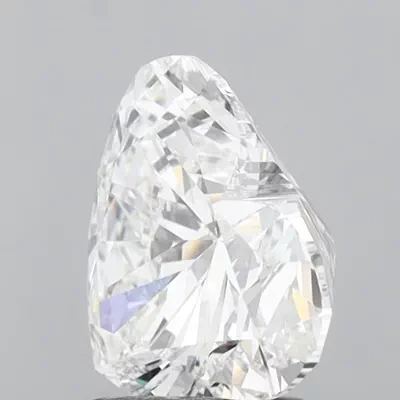 2.09ct F VVS2 Rare Carat Ideal Cut Heart Lab Grown Diamond
