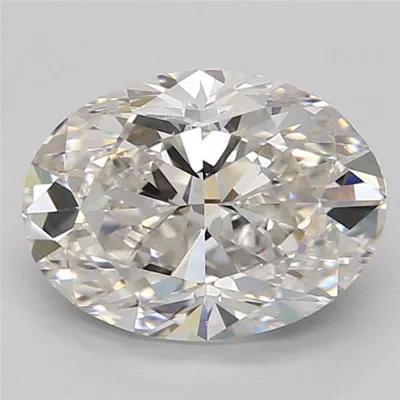 3.01ct H VS1 Very Good Cut Oval Diamond