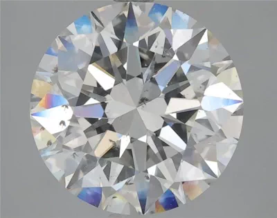 5.10ct H SI2 Rare Carat Ideal Cut Round Diamond