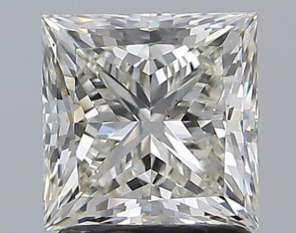 1.70ct J SI1 Rare Carat Ideal Cut Princess Diamond